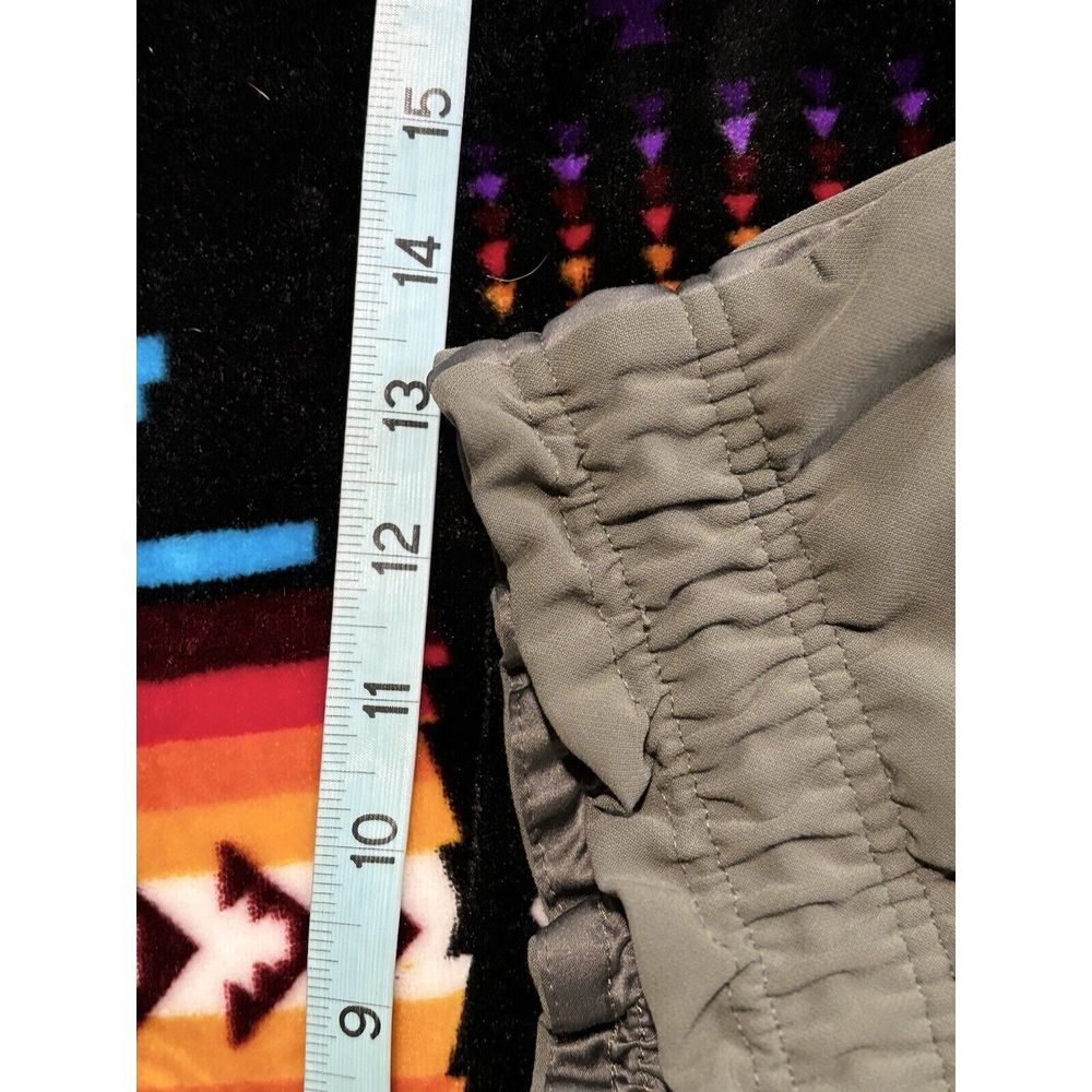 Athleta‎ Metropolis Olive Green Jogger Elastic Hem & Waist Ruffle Tie Size 4T - Picture 5 of 7
